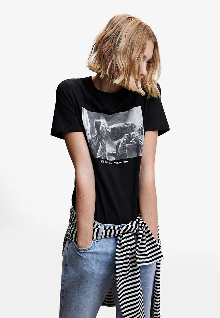 Mango E.T. Short Sleeve T-Shirt 3 Mango E.T. Short Sleeve T-Shirt