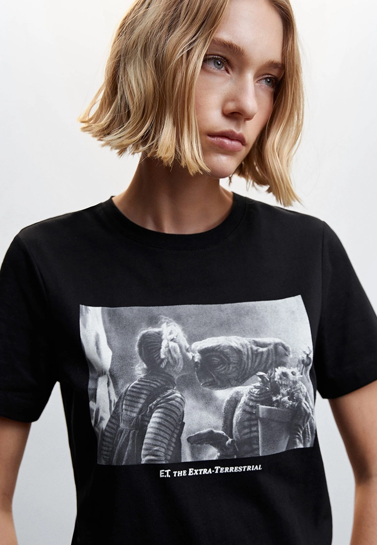 Mango E.T. Short Sleeve T-Shirt 5 Mango E.T. Short Sleeve T-Shirt - Image 3