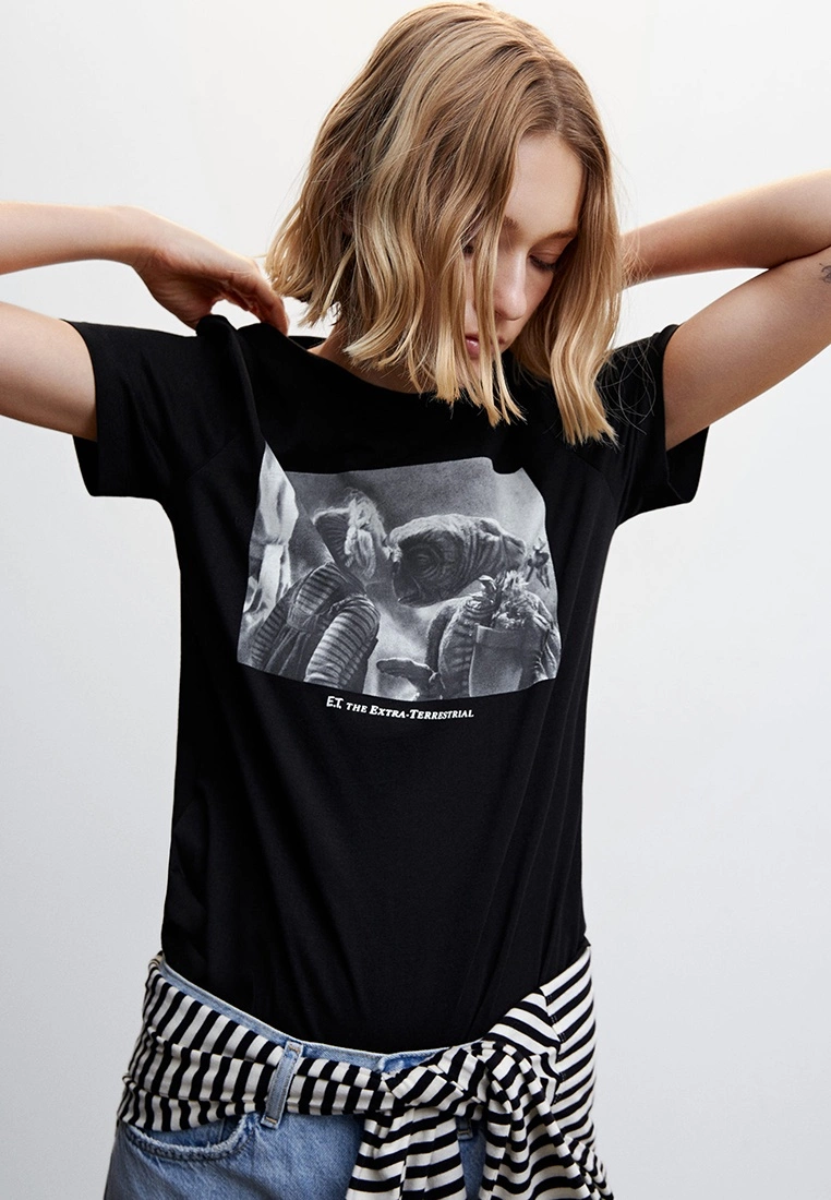 Mango E.T. Short Sleeve T-Shirt 6 Mango E.T. Short Sleeve T-Shirt - Image 4
