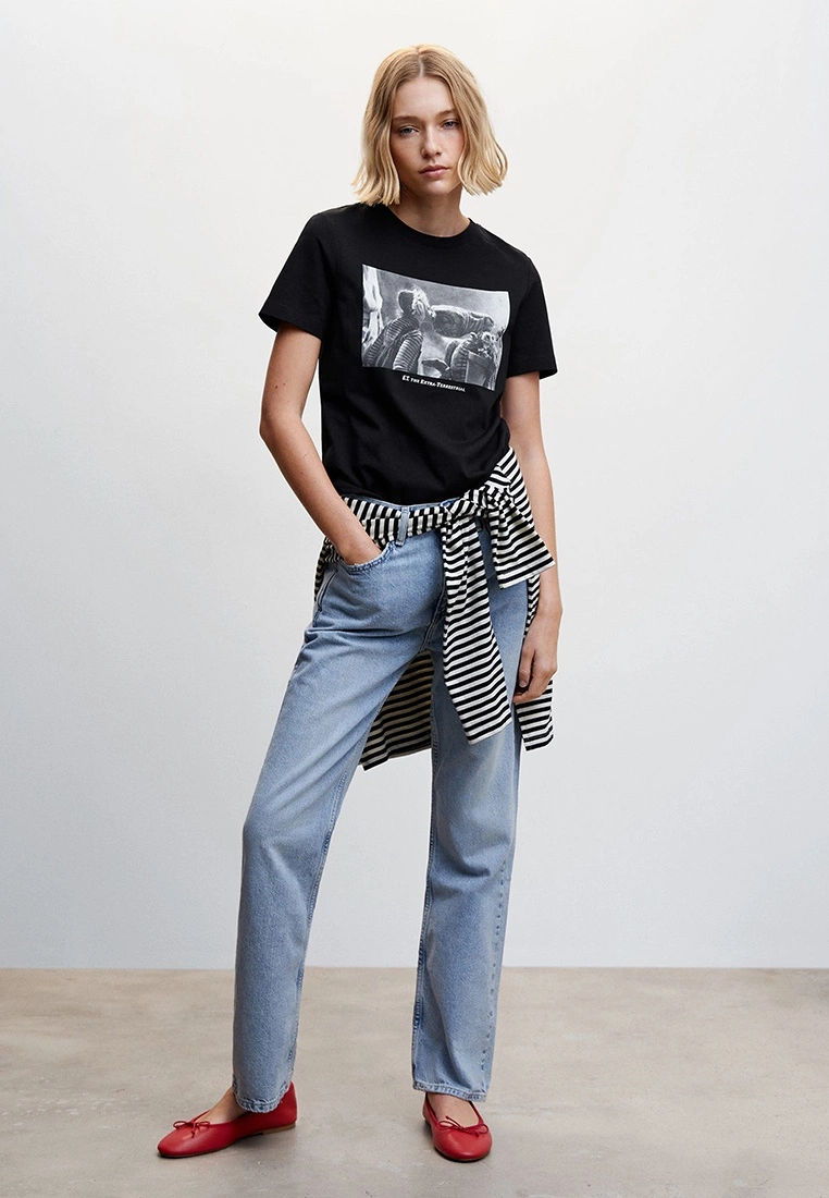 Mango E.T. Short Sleeve T-Shirt 7 Mango E.T. Short Sleeve T-Shirt - Image 5