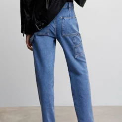 Mango Pocket Cargo Jeans -Mango popular store mango 2919 2152636 2