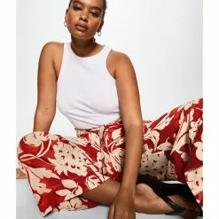 Mango Flowy Printed Trousers 15 Mango Flowy Printed Trousers -Mango popular store mango 2953 9430816 6