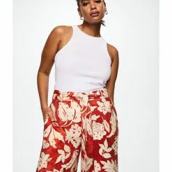 Mango Flowy Printed Trousers 16 Mango Flowy Printed Trousers -Mango popular store mango 2954 9430816 7