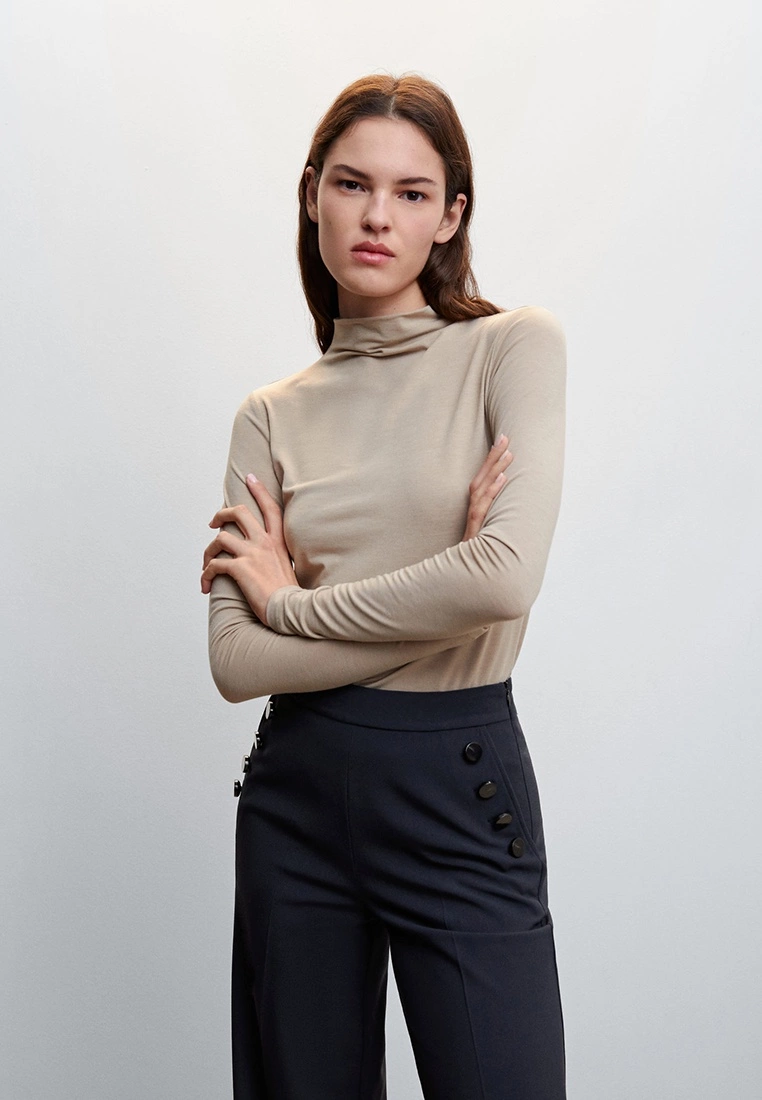 Mango Side Buttons Trousers 7 Mango Side Buttons Trousers - Image 5