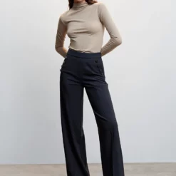 Mango Side Buttons Trousers 16 Mango Side Buttons Trousers -Mango popular store mango 2964 1162636 6