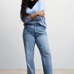 Mango Wide Leg Frayed Jeans 16 Mango Wide Leg Frayed Jeans -Mango popular store mango 2983 9881046 7