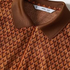Mango Zip Neck Polo Shirt -Mango popular store mango 2989 3471036 6