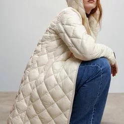 Mango Hood Quilted Coat 13 Mango Hood Quilted Coat -Mango popular store mango 2993 0181046 4