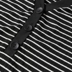 Mango Buttoned Ribbed Top -Mango popular store mango 2996 9070036 5