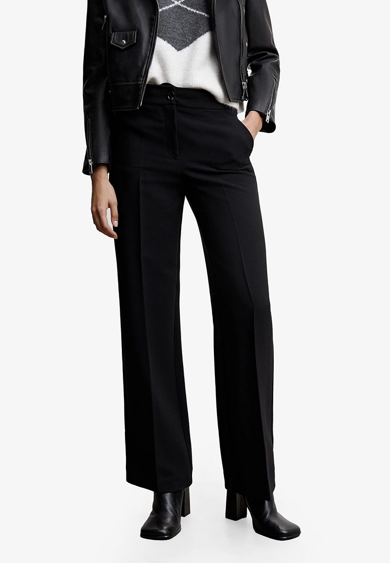 Mango Flowy Palazzo Trousers 3 Mango Flowy Palazzo Trousers