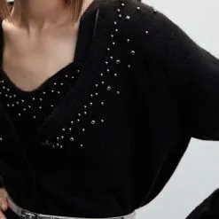 Mango Knitted Cardigan With Metallic Details 10 Mango Knitted Cardigan With Metallic Details -Mango popular store mango 3016 9362636 3