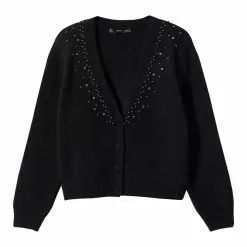 Mango Knitted Cardigan With Metallic Details 13 Mango Knitted Cardigan With Metallic Details -Mango popular store mango 3017 9362636 6