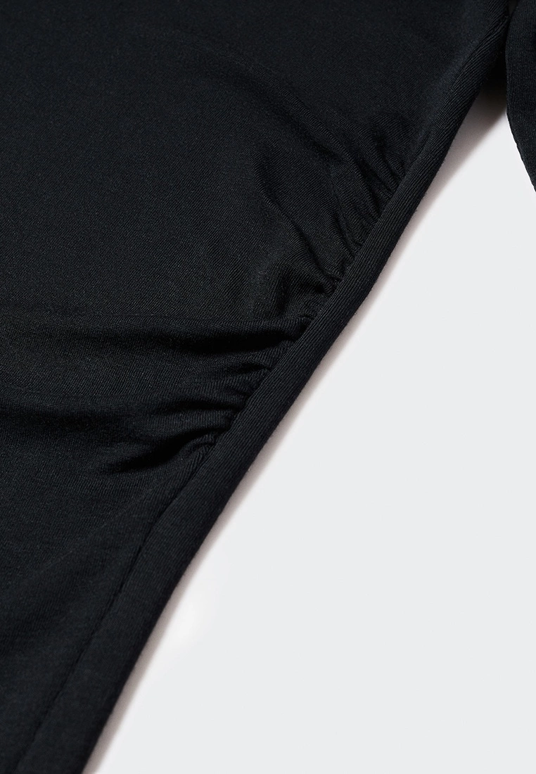 Mango Ruched Detail T-Shirt 7 Mango Ruched Detail T-Shirt - Image 5