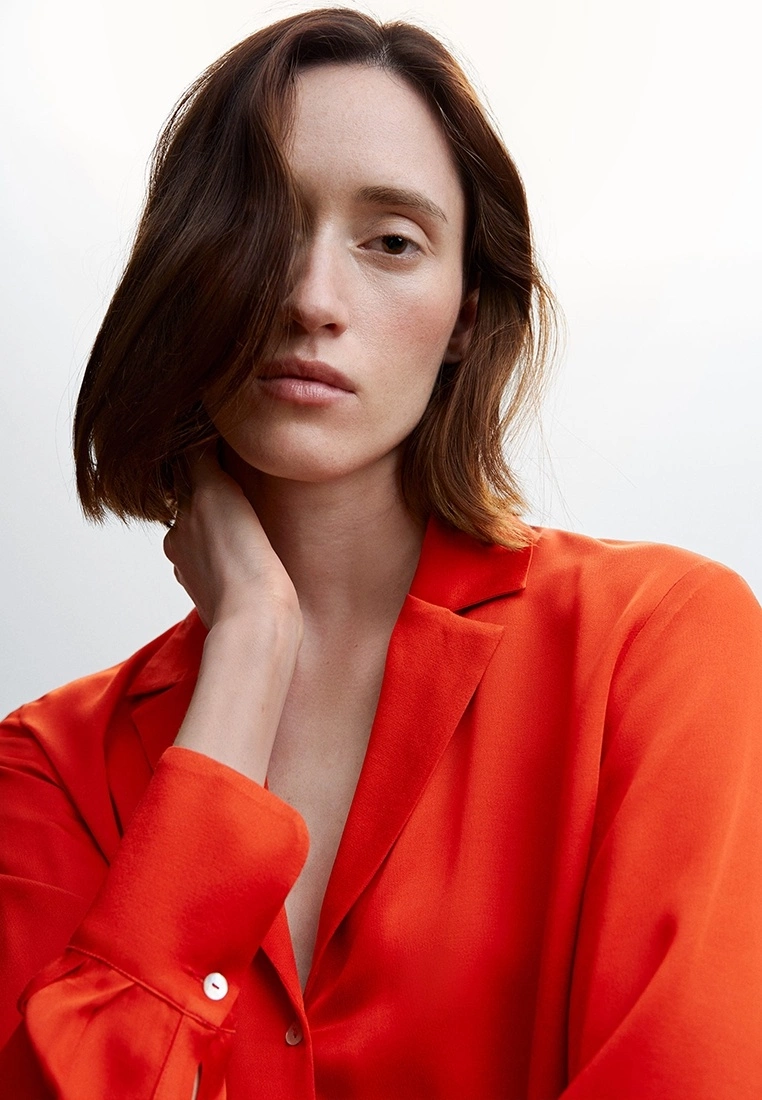 Mango Lapels Flowy Shirt 5 Mango Lapels Flowy Shirt - Image 3