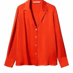 Mango Lapels Flowy Shirt 13 Mango Lapels Flowy Shirt -Mango popular store mango 3025 4881046 6