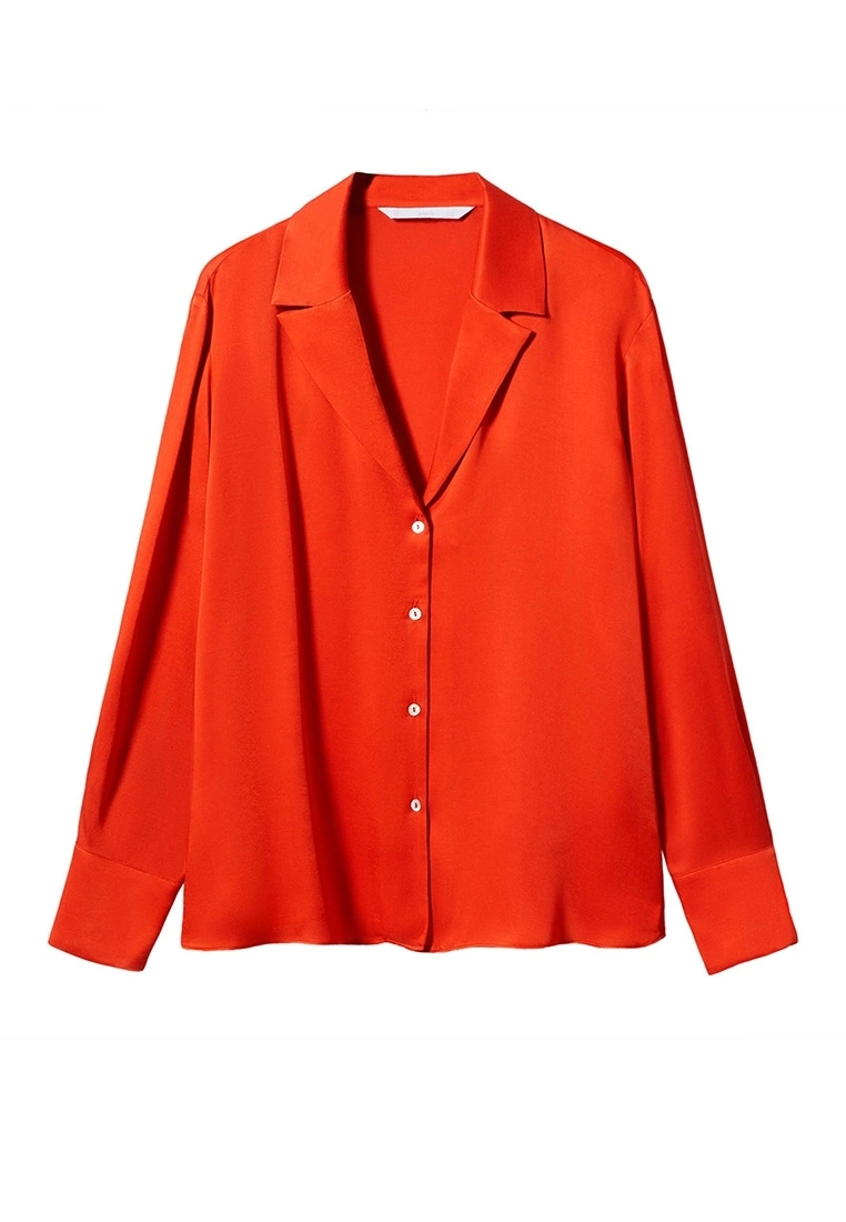 Mango Lapels Flowy Shirt 8 Mango Lapels Flowy Shirt - Image 6