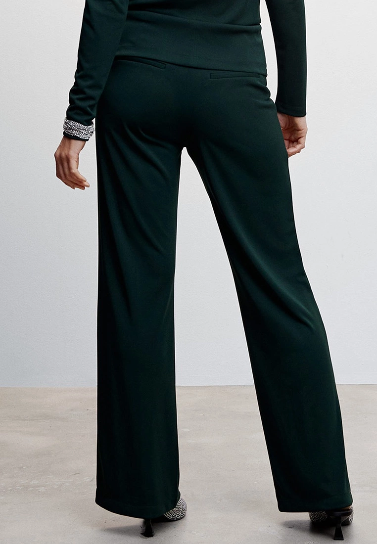 Mango Seam-Detail Straight-Fit Trousers 4 Mango Seam-Detail Straight-Fit Trousers - Image 2