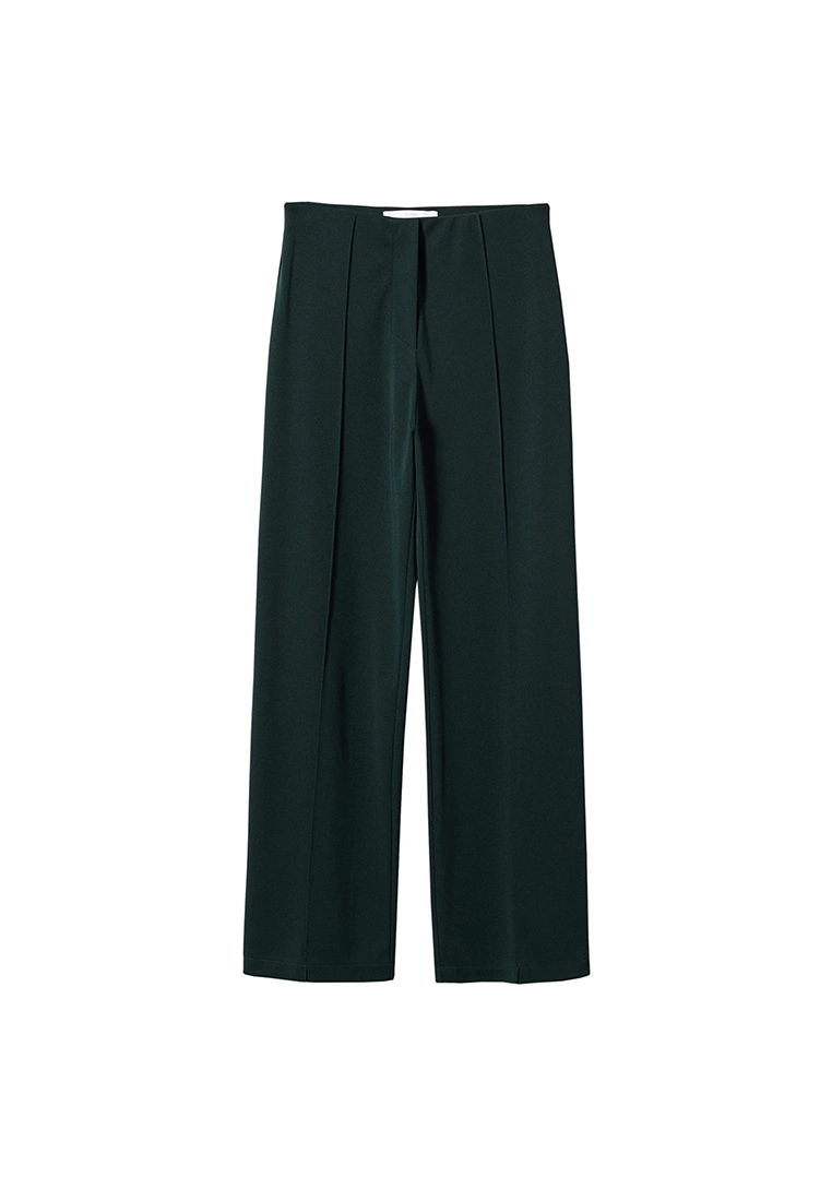 Mango Seam-Detail Straight-Fit Trousers 8 Mango Seam-Detail Straight-Fit Trousers - Image 6