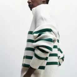 Mango Striped Knit Sweater 14 Mango Striped Knit Sweater -Mango popular store mango 3032 8971046 5