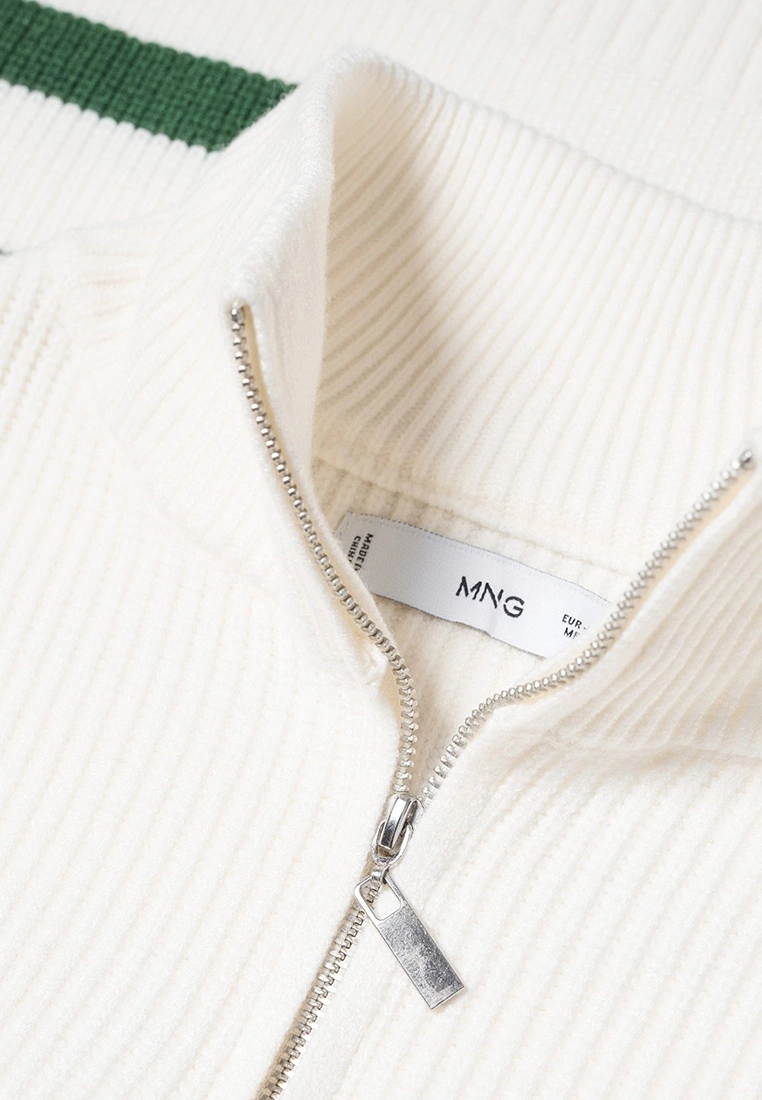 Mango Striped Knit Sweater 9 Mango Striped Knit Sweater - Image 7