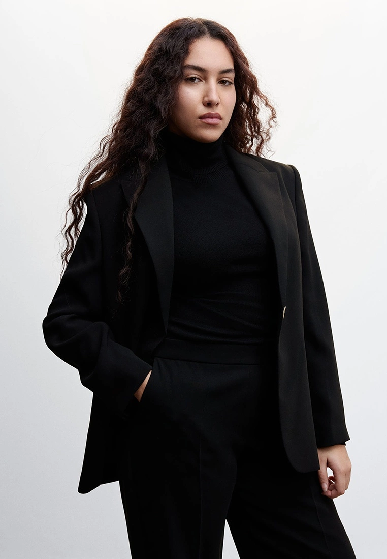 Mango Buttoned Suit Blazer 4 Mango Buttoned Suit Blazer - Image 2