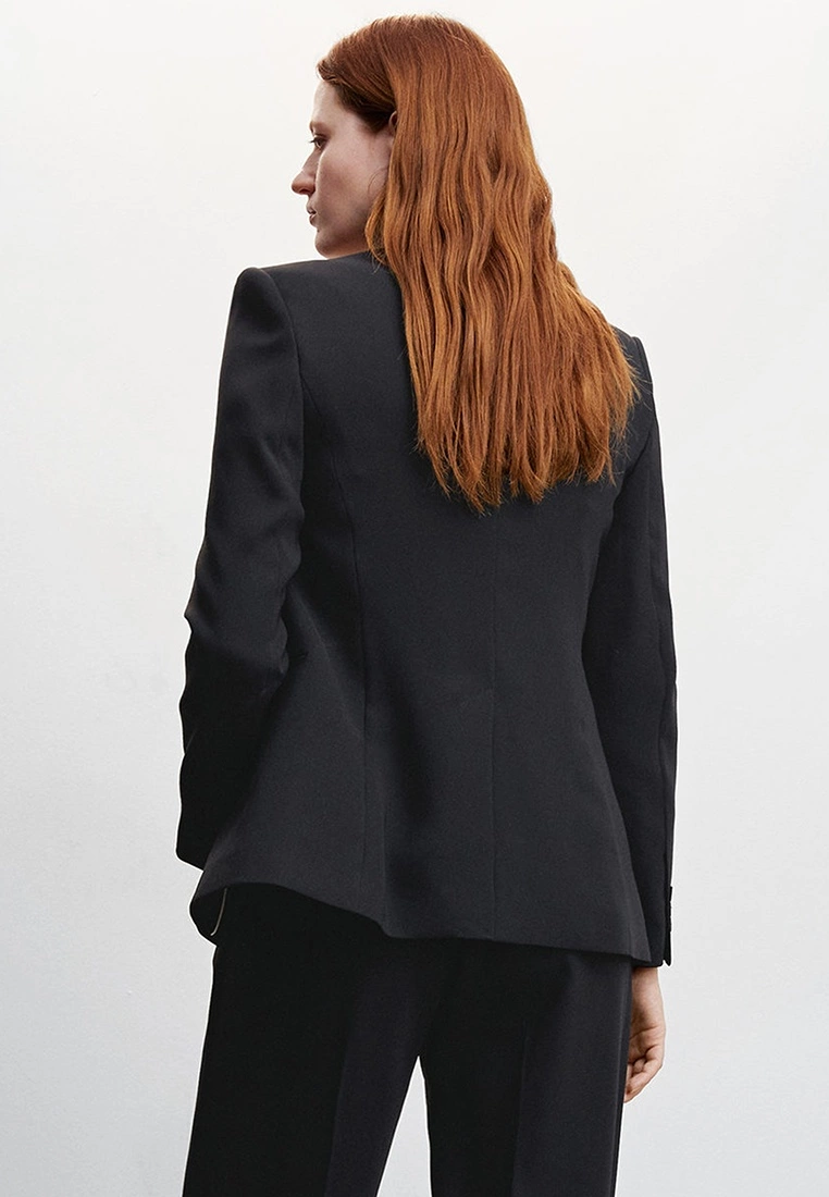Mango Buttoned Suit Blazer 5 Mango Buttoned Suit Blazer - Image 3