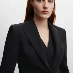 Mango Buttoned Suit Blazer 13 Mango Buttoned Suit Blazer -Mango popular store mango 3040 3981046 4