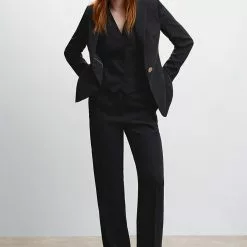 Mango Buttoned Suit Blazer 14 Mango Buttoned Suit Blazer -Mango popular store mango 3040 3981046 5