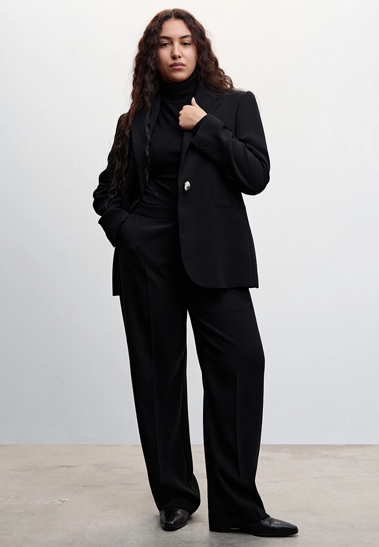 Mango Buttoned Suit Blazer 8 Mango Buttoned Suit Blazer - Image 6