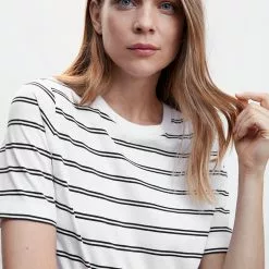 Mango Stripe T-Shirt -Mango popular store mango 3050 6752636 3