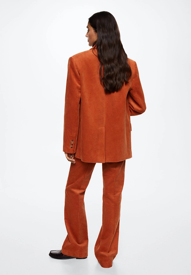 Mango Corduroy Suit Jacket 4 Mango Corduroy Suit Jacket - Image 2