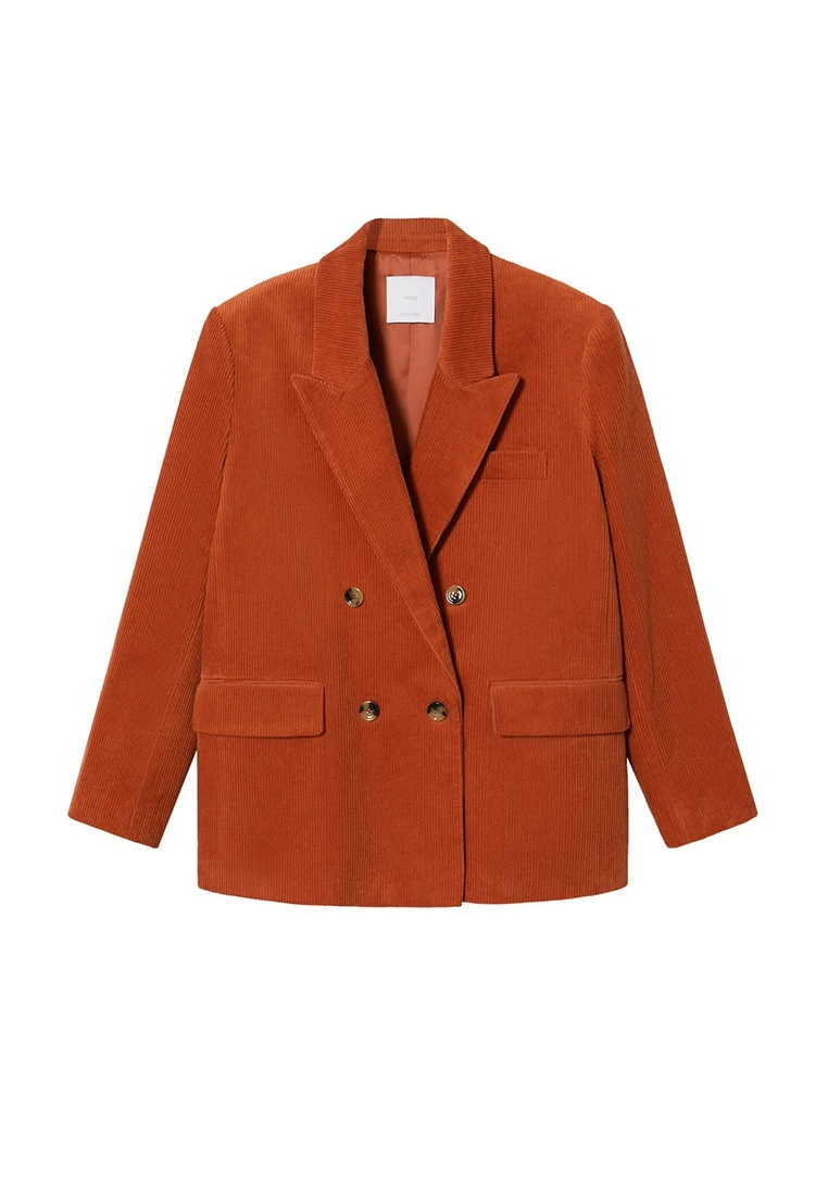 Mango Corduroy Suit Jacket 9 Mango Corduroy Suit Jacket - Image 7