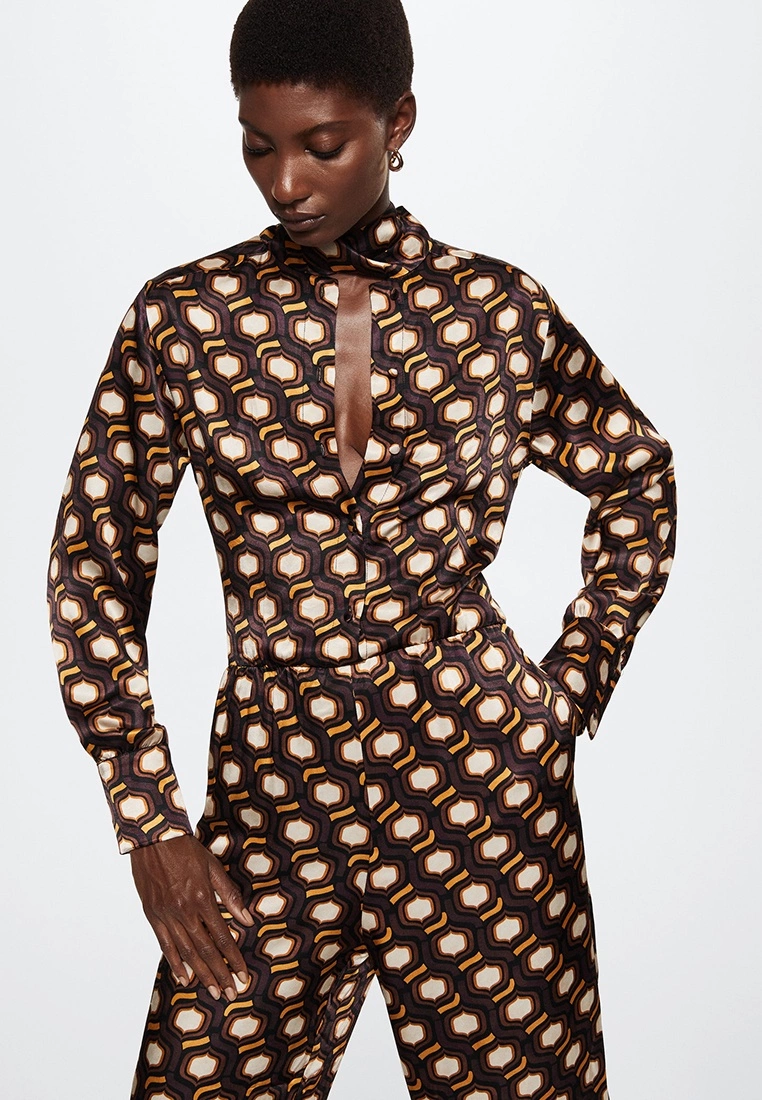 Mango Fluid Printed Jumpsuit 5 Mango Fluid Printed Jumpsuit - Image 3