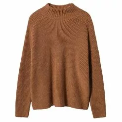 Mango High Collar Ribbed Knit Sweater 13 Mango High Collar Ribbed Knit Sweater -Mango popular store mango 3056 0362636 6