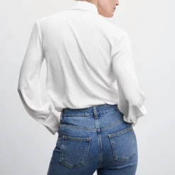 Mango Lace Flowy Blouse 12 Mango Lace Flowy Blouse -Mango popular store mango 3060 3681046 3