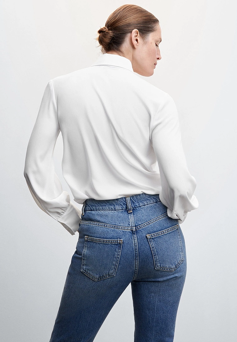 Mango Lace Flowy Blouse 5 Mango Lace Flowy Blouse - Image 3