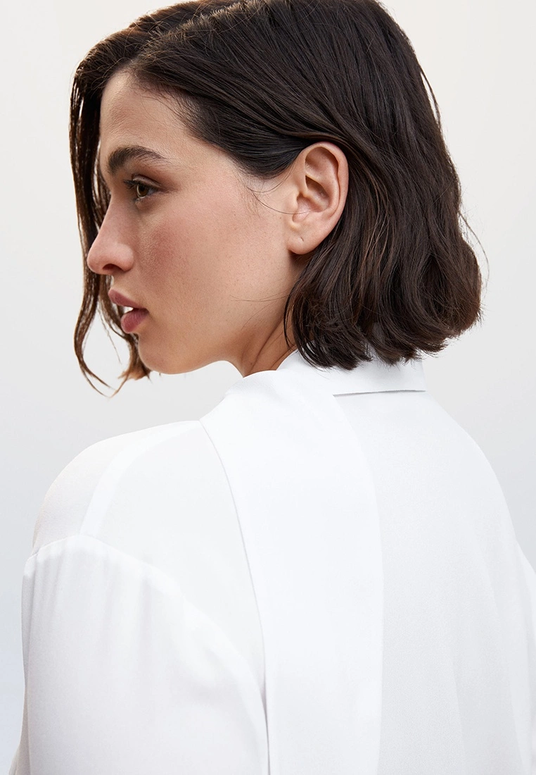 Mango Lace Flowy Blouse 9 Mango Lace Flowy Blouse - Image 7