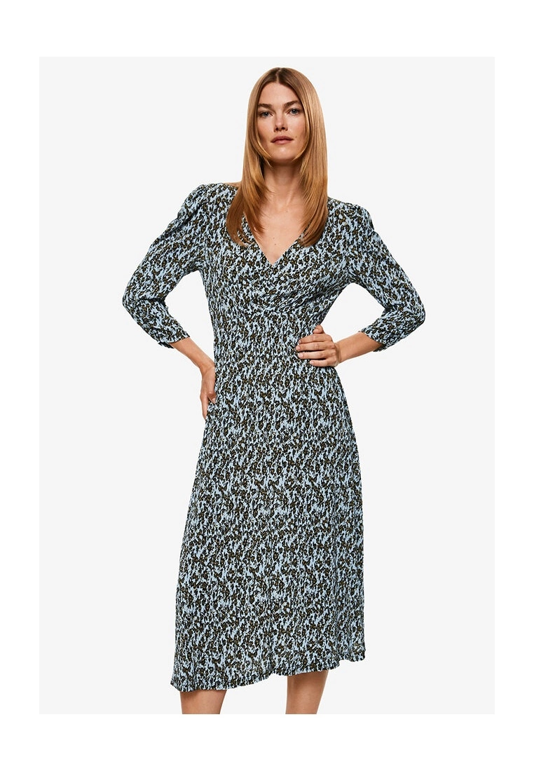 Mango Printed Pleated Dress 3 Mango Printed Pleated Dress