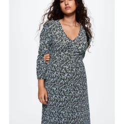 Mango Printed Pleated Dress 13 Mango Printed Pleated Dress -Mango popular store mango 3063 0767426 3