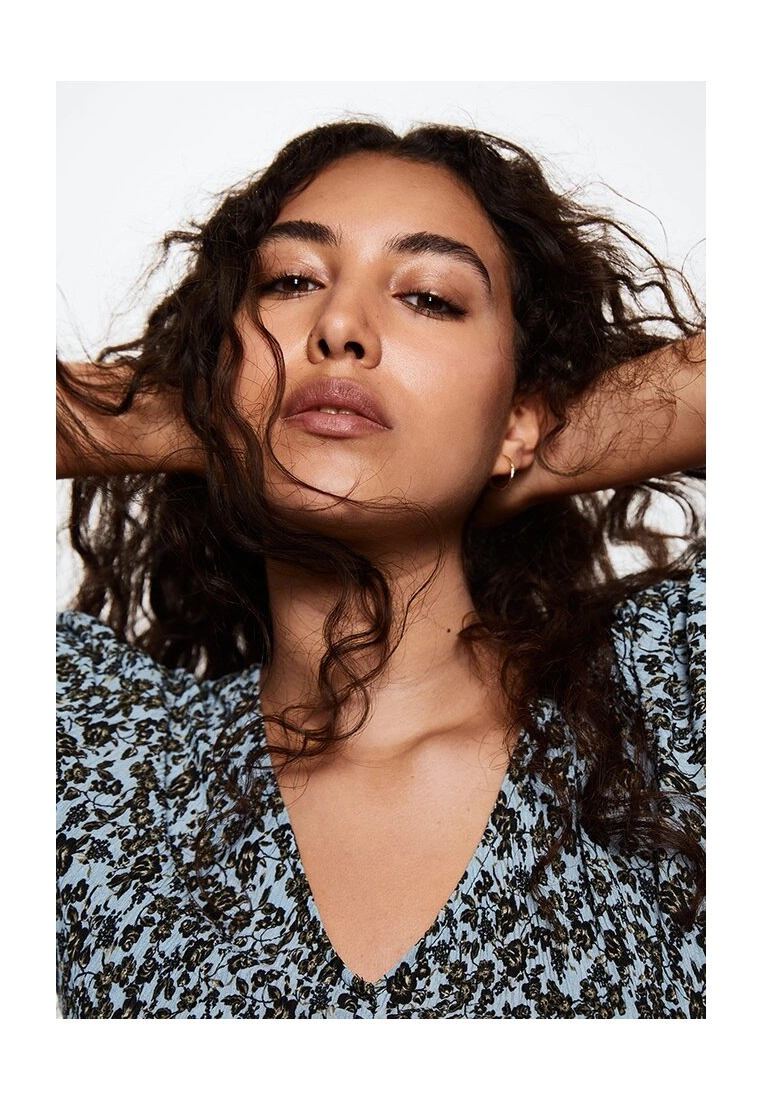 Mango Printed Pleated Dress 9 Mango Printed Pleated Dress - Image 7