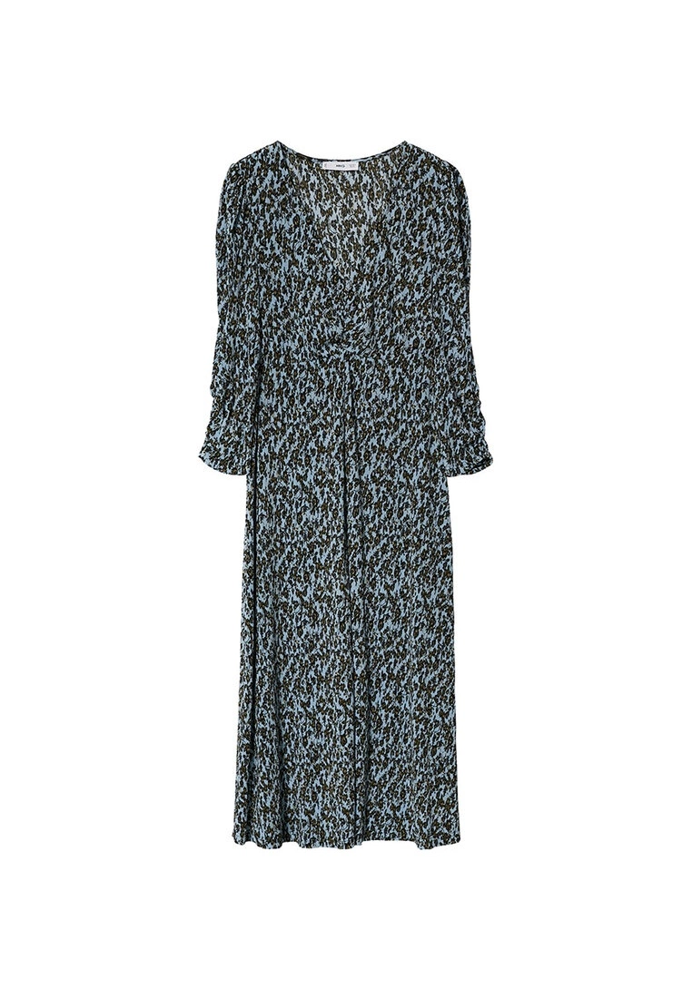 Mango Printed Pleated Dress 11 Mango Printed Pleated Dress - Image 9
