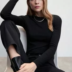 Mango Textured Knit T-Shirt 13 Mango Textured Knit T-Shirt -Mango popular store mango 3078 0762636 5