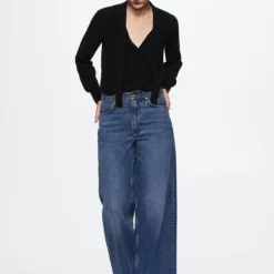 Mango Tie-Neck Blouse -Mango popular store mango 3095 8468236 6