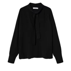 Mango Tie-Neck Blouse -Mango popular store mango 3095 8468236 7