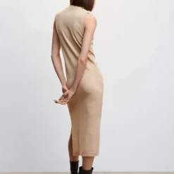 Mango Side Slit Knit Dress -Mango popular store mango 3096 4262636 3