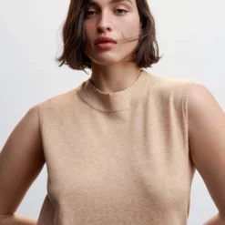 Mango Side Slit Knit Dress -Mango popular store mango 3098 4262636 7