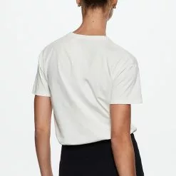 Mango Tweed Pocket T-Shirt -Mango popular store mango 3100 4932236 2