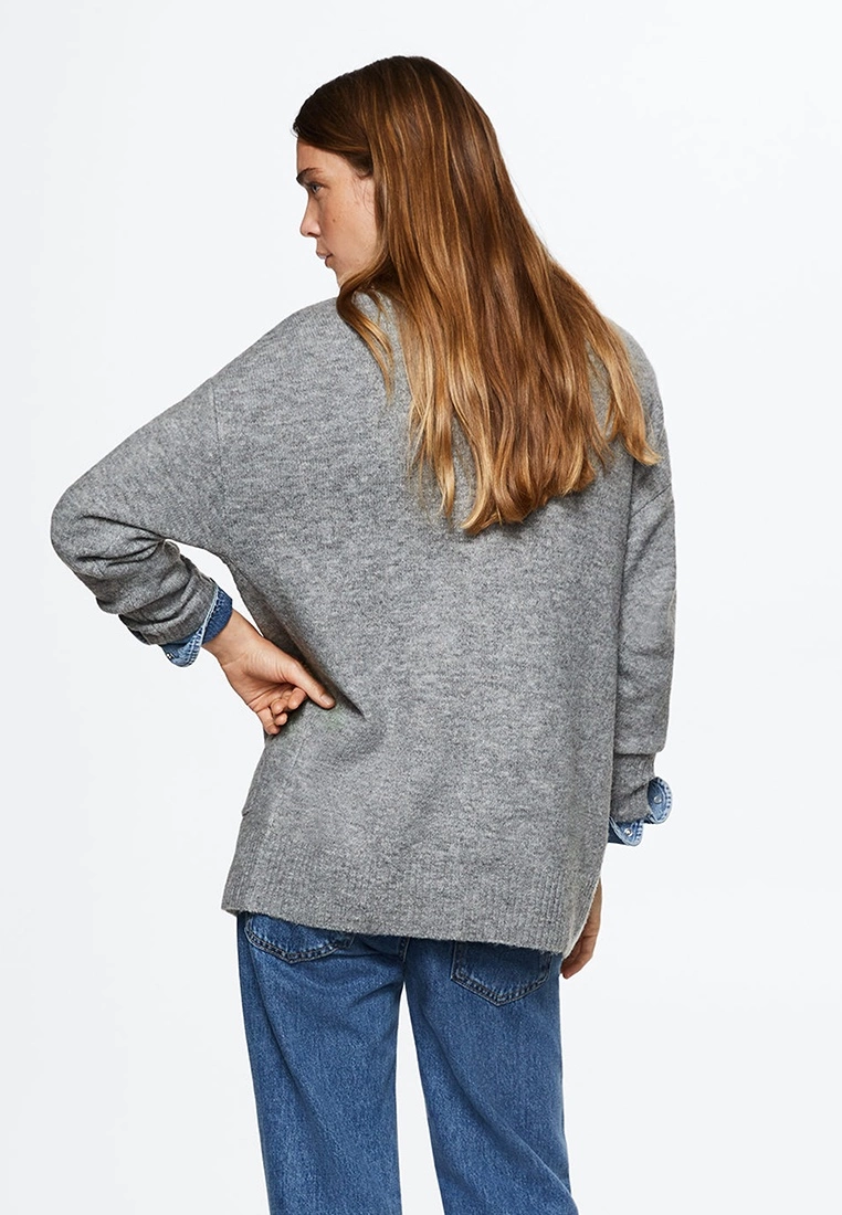 Mango Oversized Cardigan With Buttons 5 Mango Oversized Cardigan With Buttons - Image 3