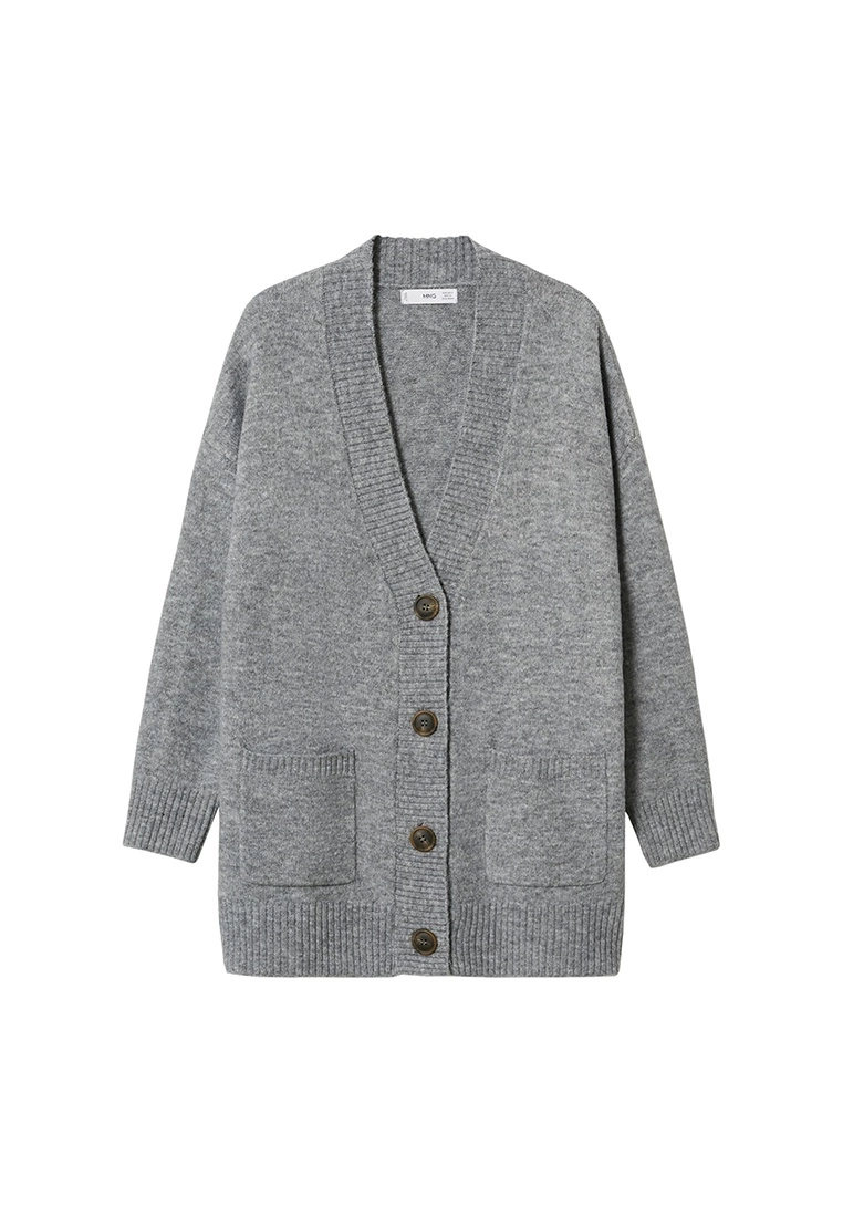 Mango Oversized Cardigan With Buttons 10 Mango Oversized Cardigan With Buttons - Image 8