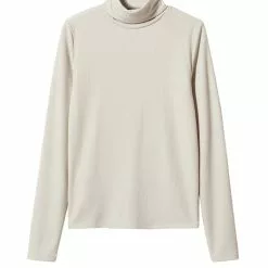 Mango Ribbed High Neck T-Shirt -Mango popular store mango 3129 1732636 7